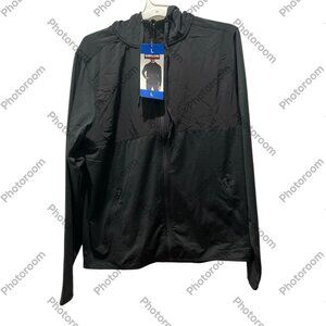Men's Mixed Media jacket, Kirkland Signature, L/G, Black, NWT